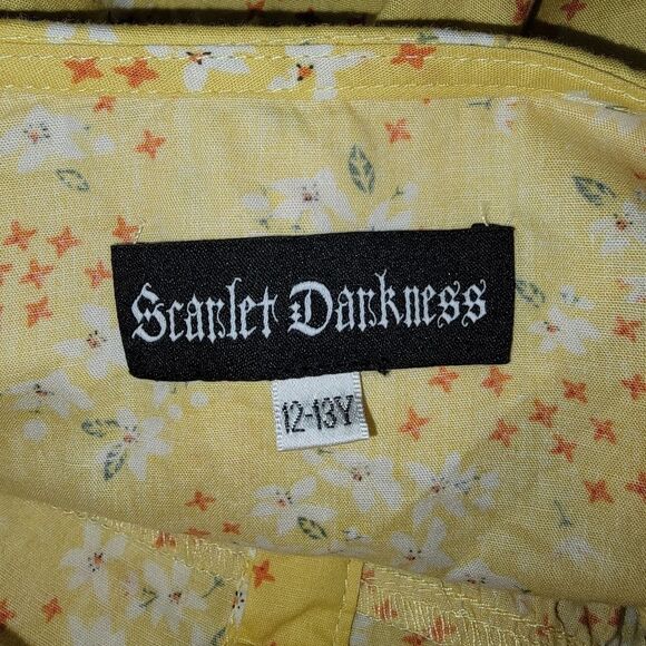 Scarlet Darkness Girls floral Prarie dress size 12/13 years - Picture 6 of 8
